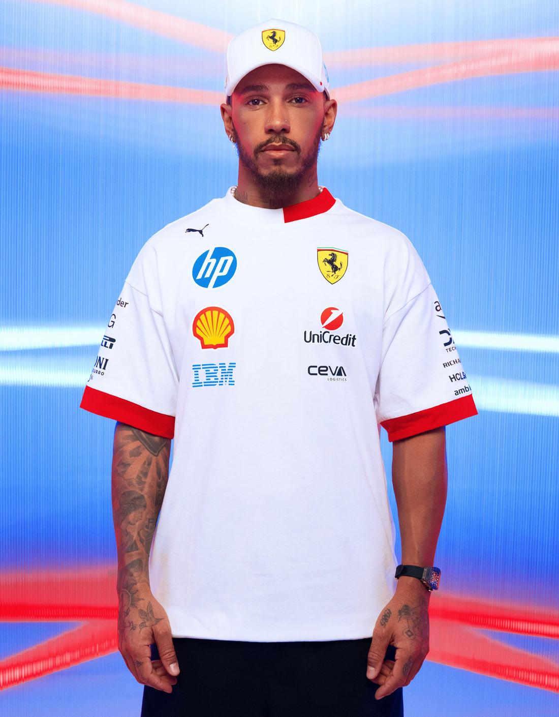 Camiseta Scuderia Ferrari F1™ Driver's Oversized Miami GP 2025