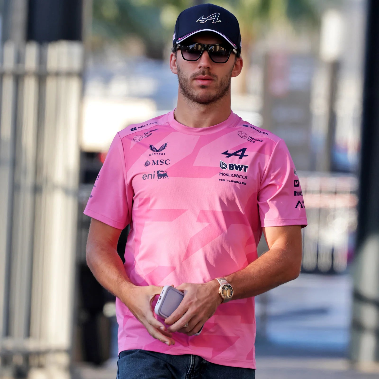 Camiseta Alpine F1 Driver's 2025 Pink