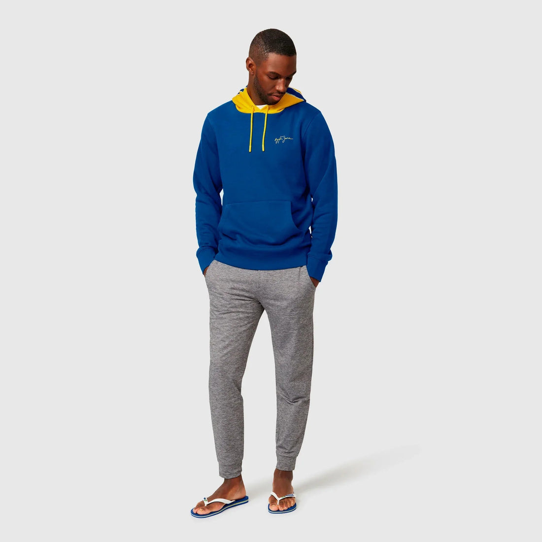 Buzo con Capucha Ayrton Senna a Rayas - Racing Fans