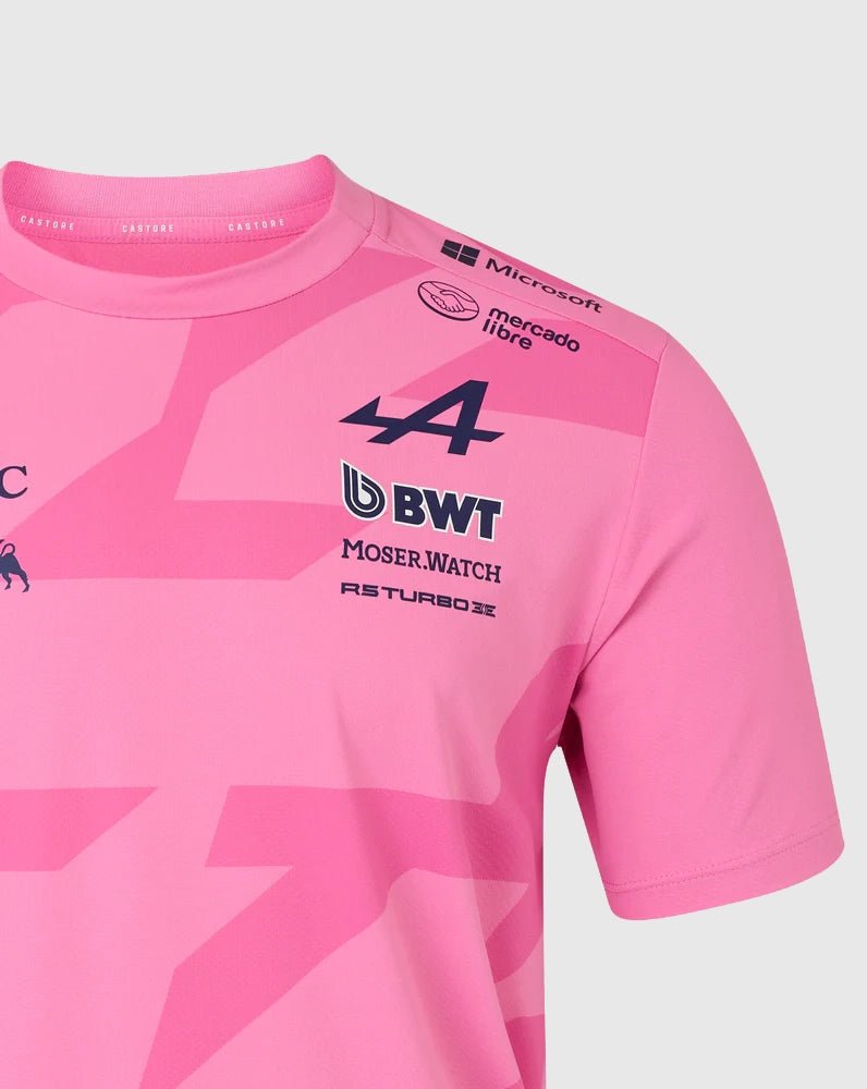 Camiseta Alpine F1 Driver's 2025 Pink - Racing Fans