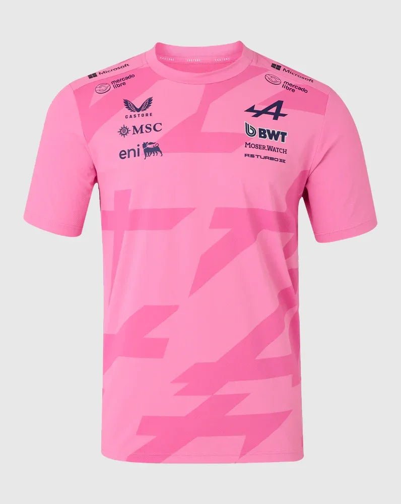 Camiseta Alpine F1 Driver's 2025 Pink - Racing Fans