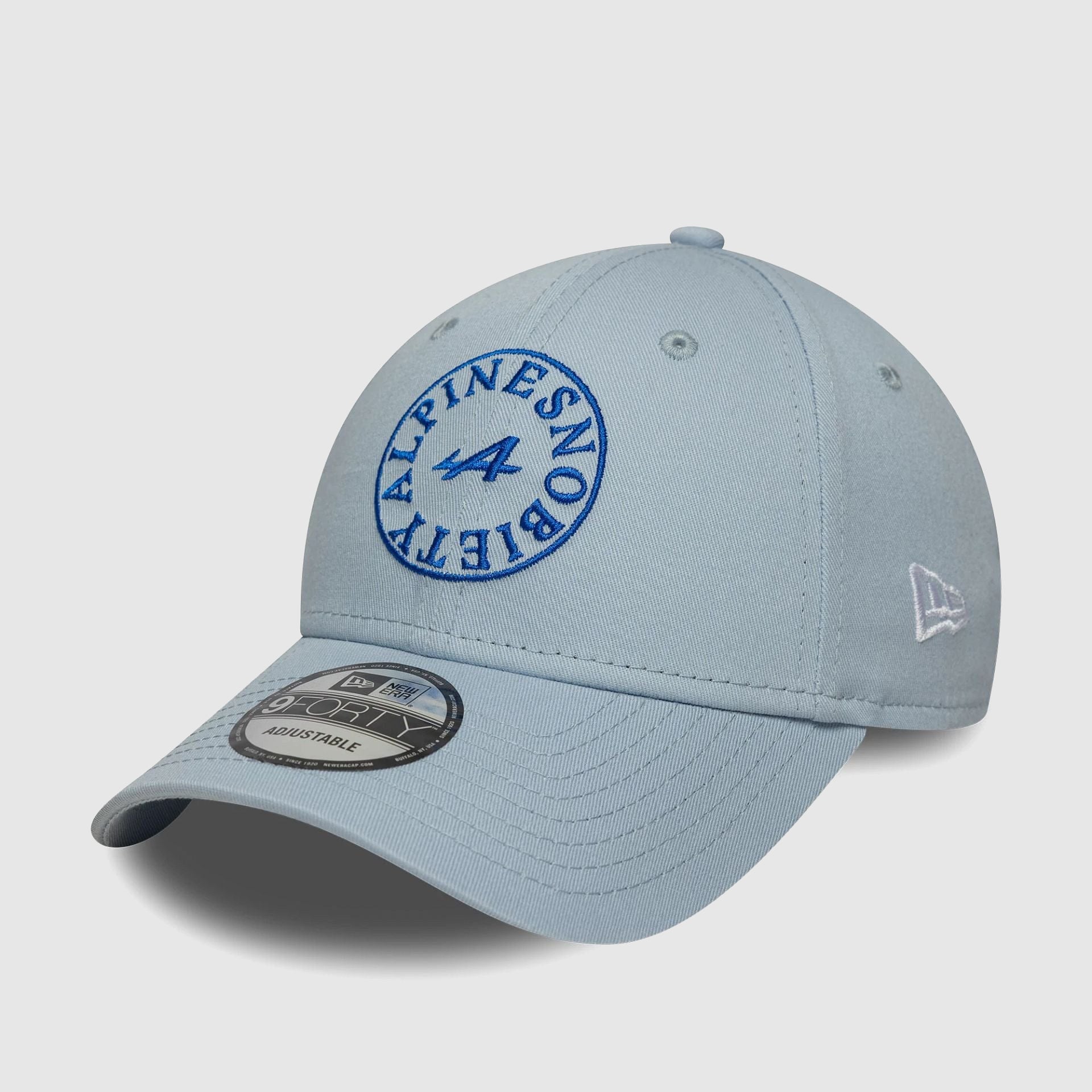 Gorra Alpine Racing Snobiety 9FORTY Azul Pastel - Racing Fans