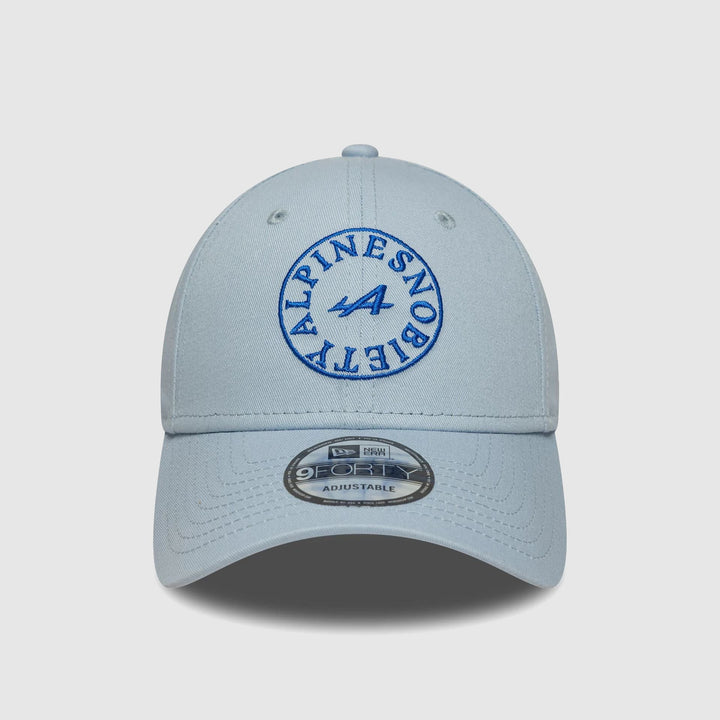 Gorra Alpine Racing Snobiety 9FORTY Azul Pastel - Racing Fans