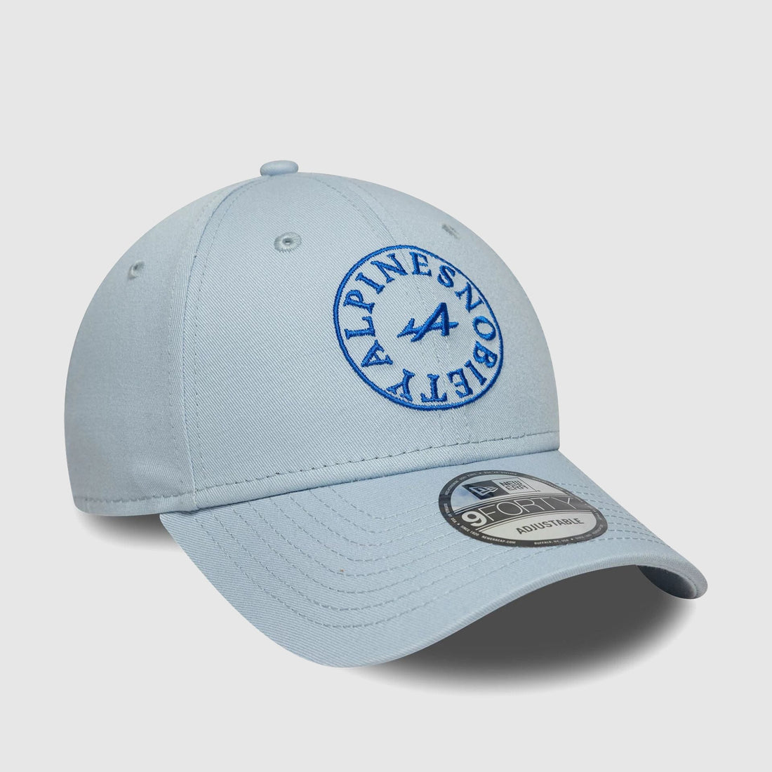 Gorra Alpine Racing Snobiety 9FORTY Azul Pastel - Racing Fans