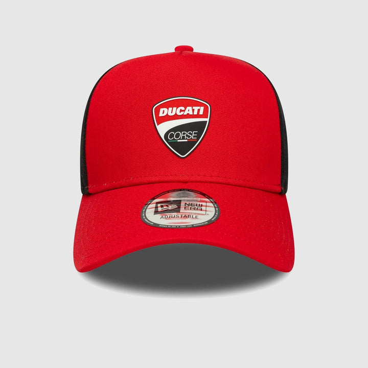 Gorra Ducati Corse Logo Red 9FORTY E - Frame Trucker - Racing Fans