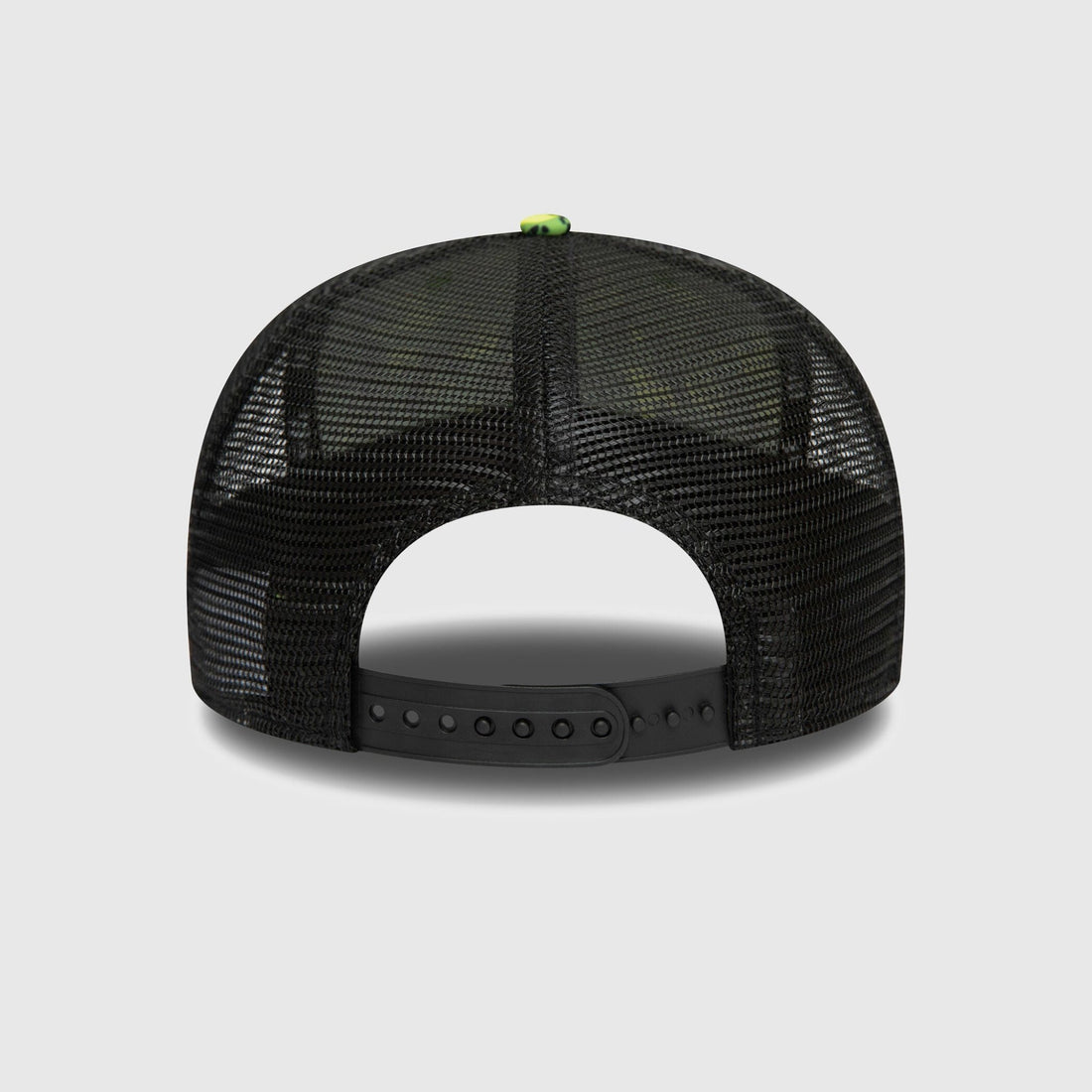 Gorra McLaren F1 Team 9FIFTY Camo Neon Green Trucker - Racing Fans