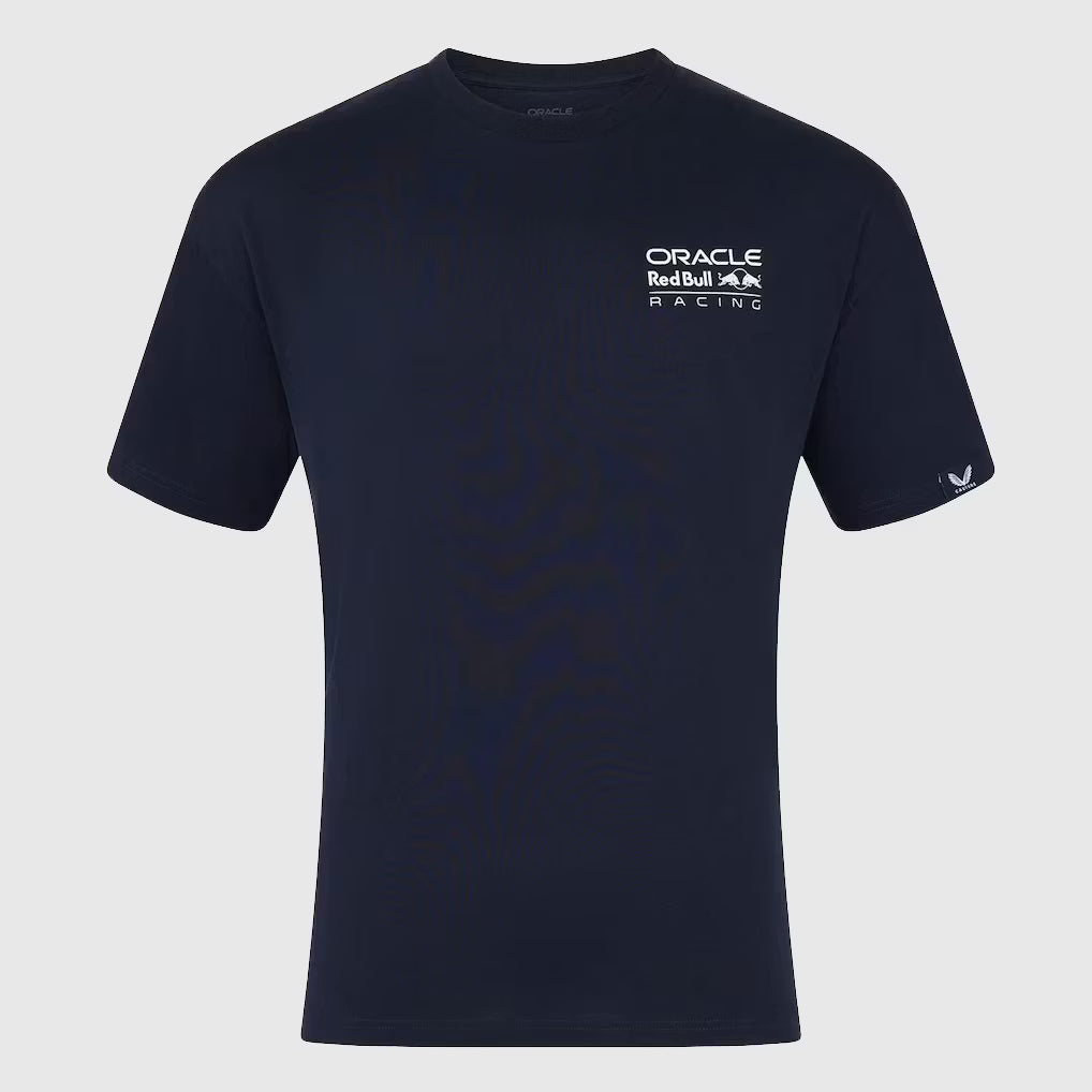 Remera Red Bull Racing Verstappen Logo Over