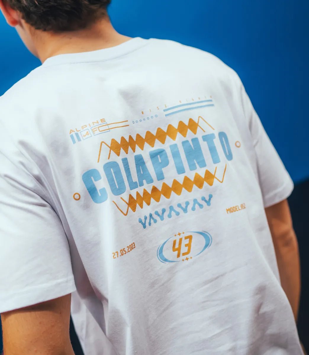 Remera Alpine F1 Franco Colapinto Relaxed Fit - Racing Fans