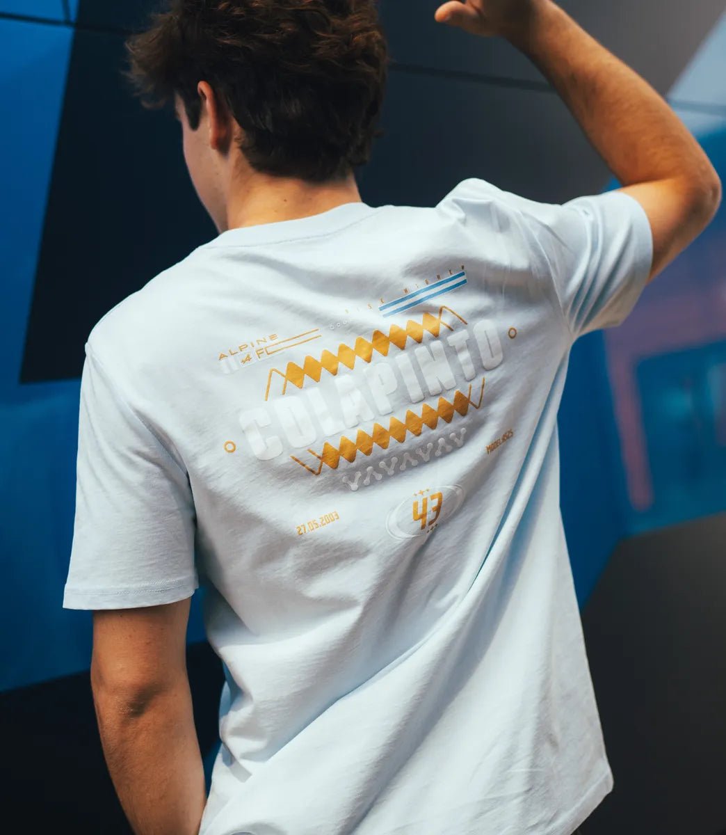 Remera Alpine F1 Franco Colapinto Relaxed Fit - Racing Fans