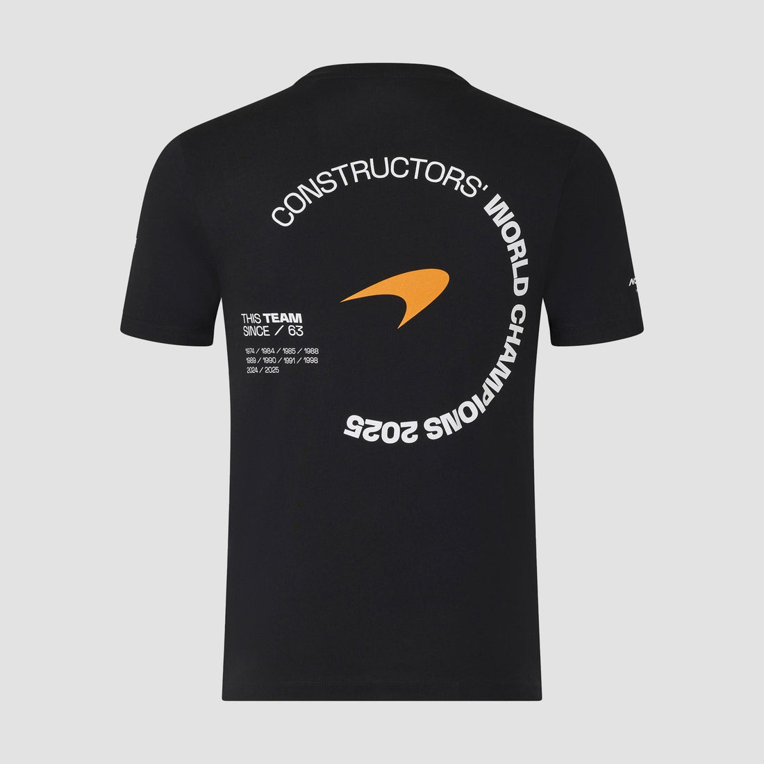 Remera McLaren F1 Constructors World Champions 2025 - Racing Fans